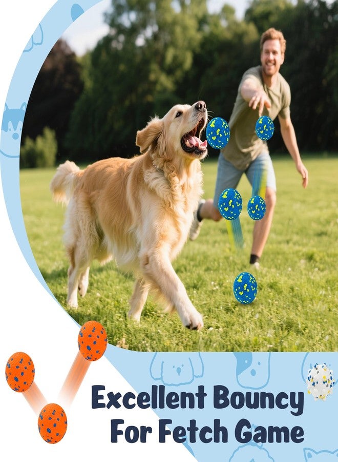 HIPPIH Dog Balls Interactive Tennis Balls for Dogs, Dog Toys for Aggressive Chewers, Tough Puppy Chew Toys for Teething, 3" Fetch Ball Water Toy for Small/Medium Breed, High Bouncy & Floating, 3 Pack - Image 4